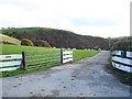 Entrance to Rhiw Goch Farm