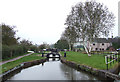 Approaching Engine Lock, Caldon Canal, near Norton Green, Staffordshire