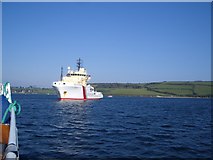 SW8334 : The Carrick Roads in the Falmouth Estuary by Nigel Stickells