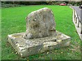 Memorial stone, Station Road, Chiseldon, Swindon