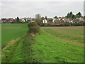 Looking towards Eastry from the byway