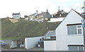 Tai ar yr allt. Houses on the hill