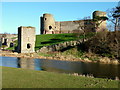 SJ0277 : Rhuddlan Castle by George Tod