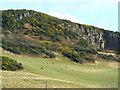 Disused quarry on Ormiston Hill