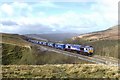 SD7890 : Railway above Garsdale by Don Burgess