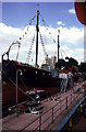 TQ3480 : SS Robin, St Katharine Docks by Chris Allen