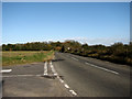 View north along the B1110