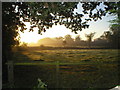 Autumn in Edmondthorpe looking towards Hall Farm