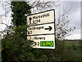 J0039 : Road Sign on the Tannyoky Road, Tandragee by P Flannagan