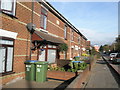 Terraced housing on the Botley Road