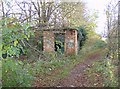 SU6774 : Brick hut on the Thames path by Graham Horn