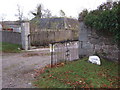 Gated entrance to Kebbaty House