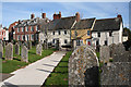 Ottery St Mary: houses in Cornhill