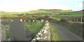 View east from the mounting block of Eglwys Llanfaelrhys