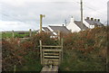 Entry on to the Llyn Coastal Path by Tai