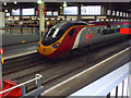 Virgin Train at Euston Station