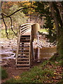 New footbridge at Plankey Mill