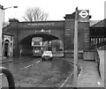 Barnes Railway Bridge over the A3003