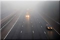 J3477 : Misty motorway morning by Albert Bridge