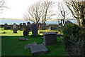 SH4560 : Mynwent  Eglwys S Baglan Churchyard by Alan Fryer