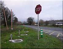 H6746 : Road at Lenagh by Kenneth  Allen