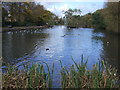 Ornamental lake at West Kirby