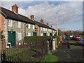 Stone cottages at Sarn-y-bryn-caled