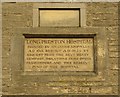 Datestones on Long Preston Hospital, The Gisburn road, Long Preston