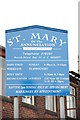 St Mary of the Annunciation Catholic Church, Littleborough, Sign
