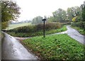 View along Standen Lane