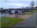 Benches by the River Leven