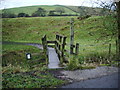 Footbridge on the Pendle Way