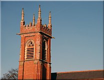 J3774 : Tower, Belmont Presbyterian church, Belfast by Albert Bridge
