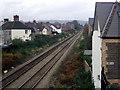 Railway line north from Crwys Road