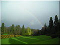 Landscaped grounds at Gregynog