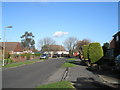 Looking north into Hooks Lane from Woodstock Road end