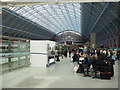 East Midland Trains waiting area, St Pancras