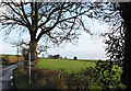 Farmland on the slopes, Little Dewchurch