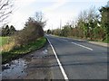 Looking W along the A257