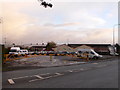 Entrance to the Airbus factory, Broughton