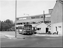 SD9046 : Earby bus station by Dr Neil Clifton