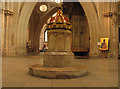 Baptismal Font: Wells Cathedral