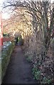 Footpath near Post Hill Court