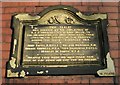 Plaque on building - Church Street