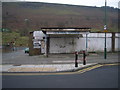 Disused petrol station in Cwm