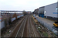 Railway heading East towards Lye Station