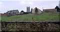 Stainton church from Lime Kiln Lane