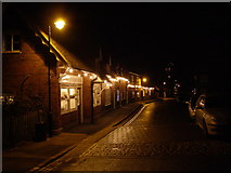 SU3802 : Beaulieu High Street by night by Jim Champion