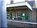 ST8211 : Shillingstone Station...Waiting for trains! by Clive Warneford