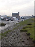 TR0262 : Faversham creek at low tide by pam fray